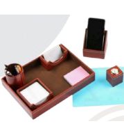 All in 1 Leatherite Set for Executive Gifting, Premium Multi Utility Gift Combo for Corporate Hampers, Office Use and Festive Gift Presentation